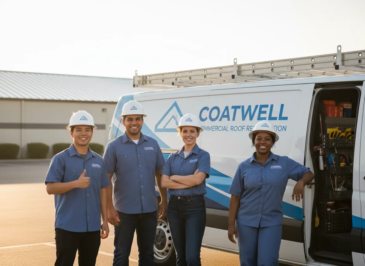 Commercial roof coating company in Barhamsville, VA
